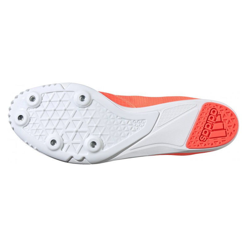 Women's Distancestar Spike - Signal Coral/Silver/White- Regular (B)