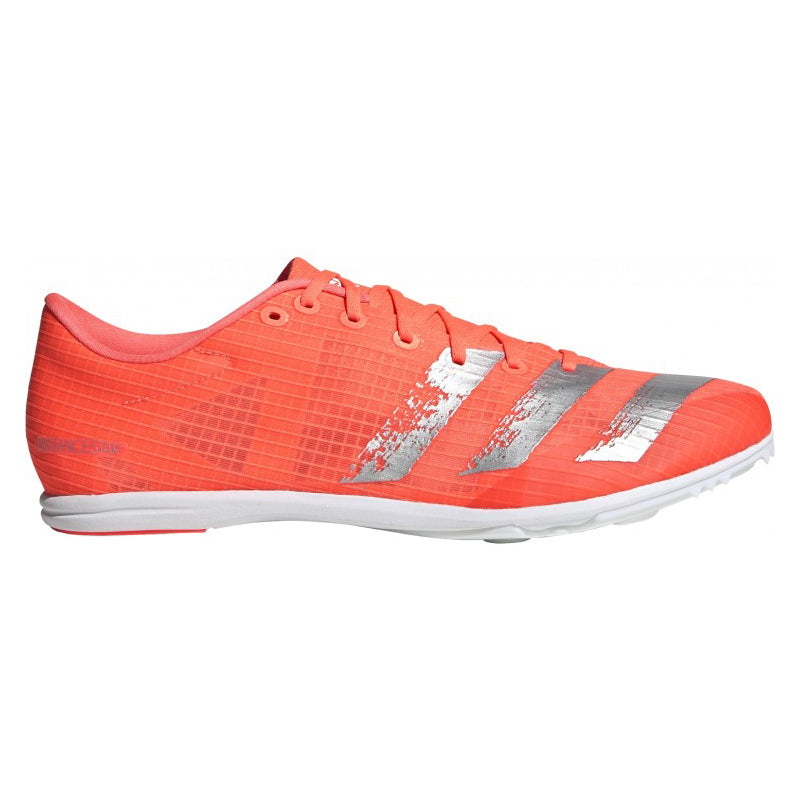 Women's Distancestar Spike - Signal Coral/Silver/White- Regular (B)