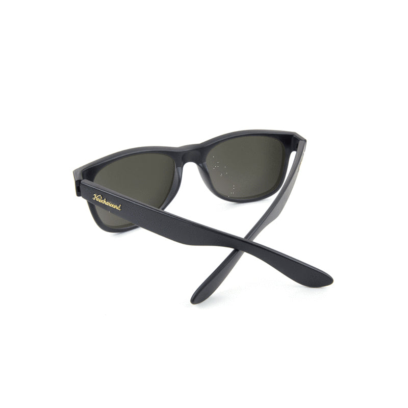 Fort Knocks Polarized Sunglasses  - Matte Black/Black/Smoke