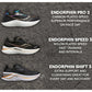 Women's Endorphin Shift 3 Running Shoes- Black/Goldstrck- Regular (B)