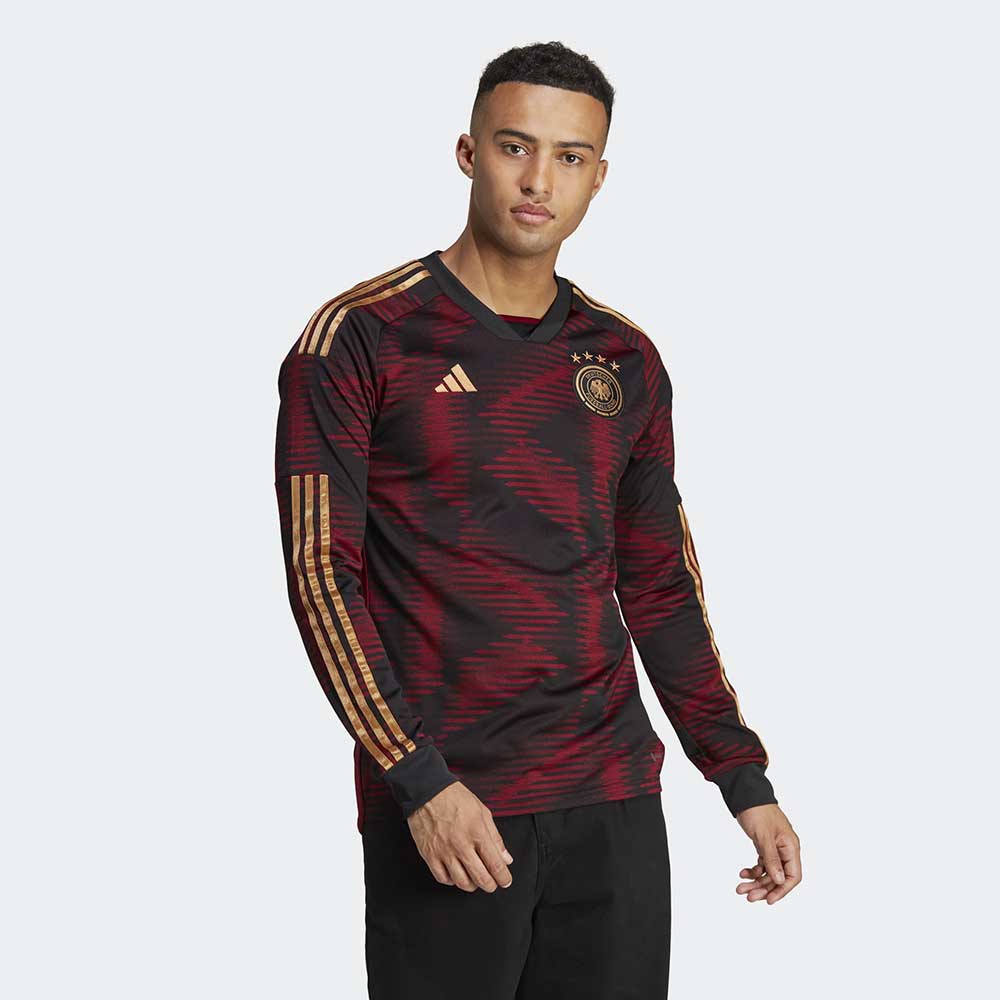 adidas Germany 22 Long Sleeve Home Jersey - White | Men's Soccer | adidas US