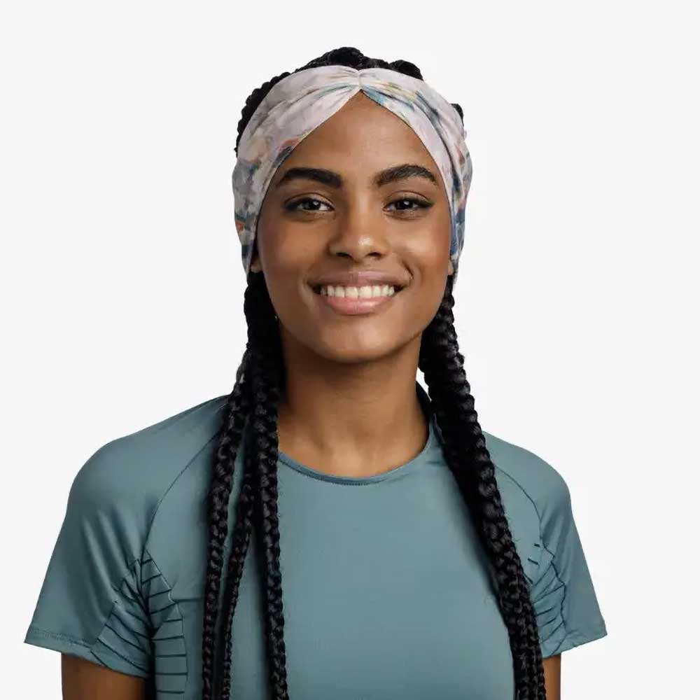 Unisex CoolNet® UV Ellipse Headband - Rose Kivu