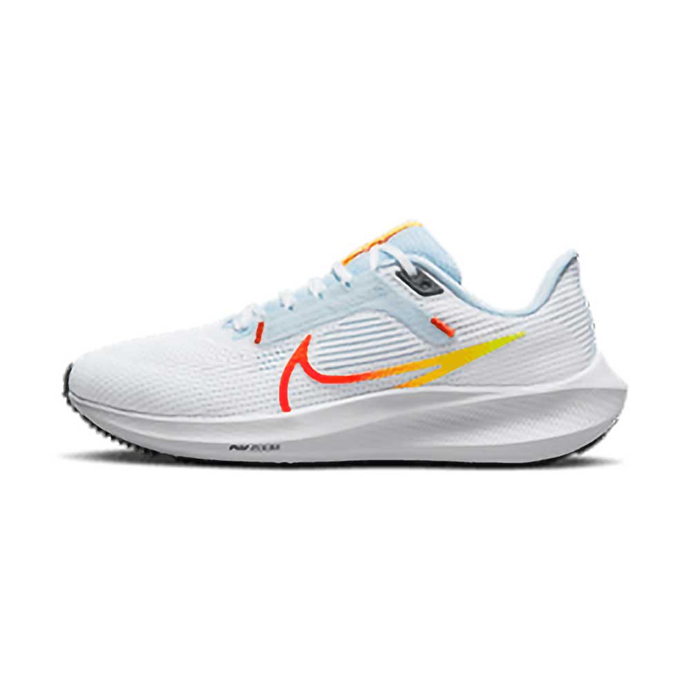 Women's Air Zoom Pegasus 40 Running Shoe- White/Picante Red/Tint Blue ...