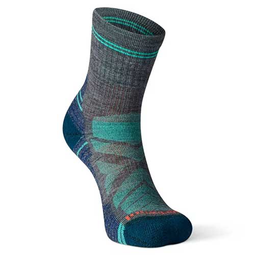 Women's Performance Hike Light Cushion Mid Crew Socks - Medium Gray