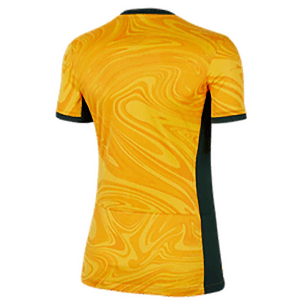 Nike Women's Australia 2023 Home Replica Jersey, Small, Yellow