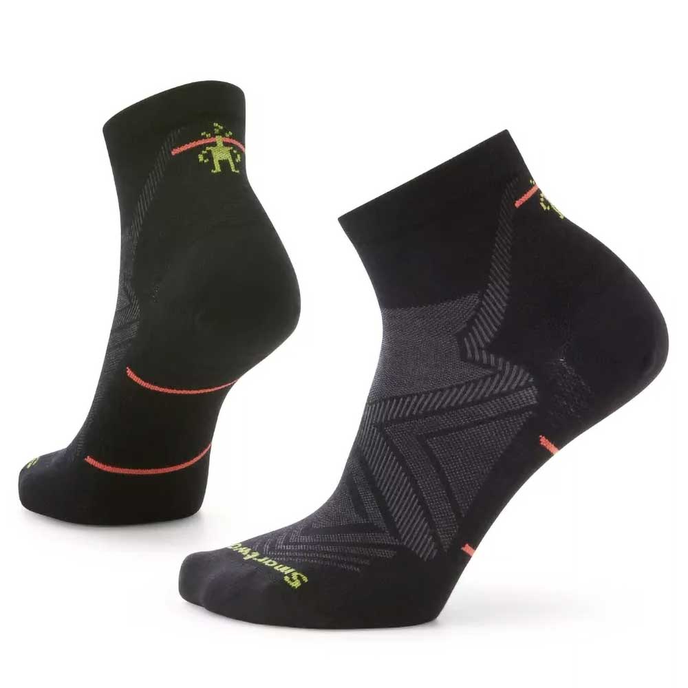 Women's Performance Run Zero Cushion Ankle Socks - Black