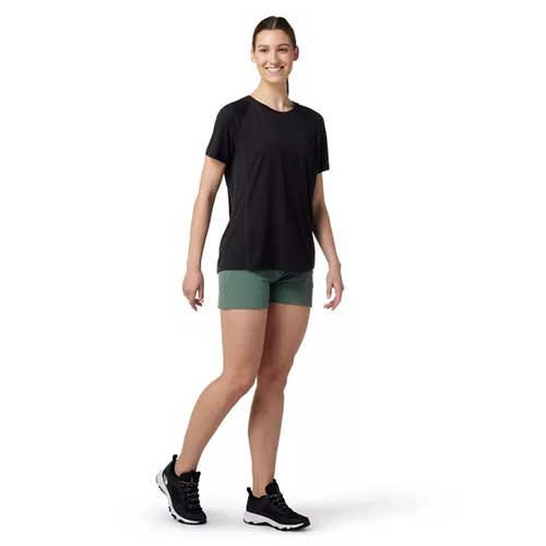 Women's Merino Sport 120 Short Sleeve - Black