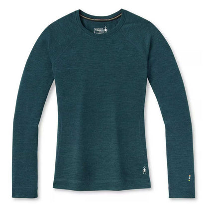 Women's Classic Thermal Merino Base Layer Crew - Twilight Blue