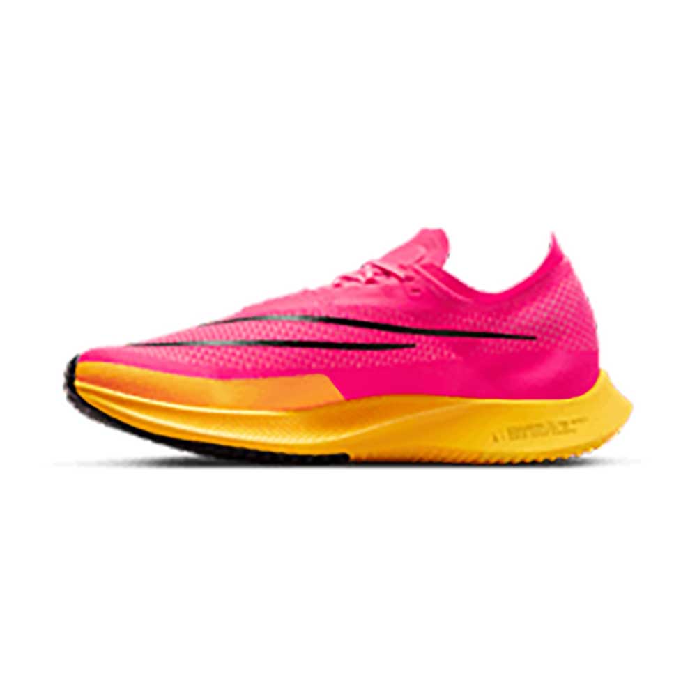 Unisex Nike ZoomX Streakfly Road Racing Shoe  - Hyper Pink/Black/Laser Orange - Regular (D)