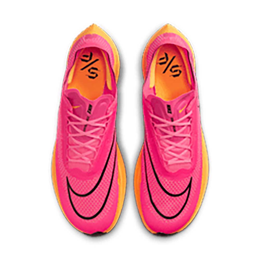 Unisex Nike ZoomX Streakfly Road Racing Shoe  - Hyper Pink/Black/Laser Orange - Regular (D)