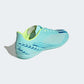 Unisex Adidas X Speedportal .4 IC Soccer Shoe - Clear Aqua/Powder Blue/Solar Yellow- Regular (D)