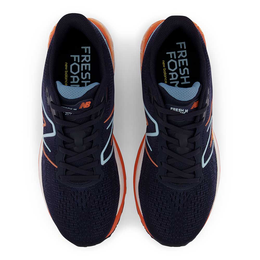 Men's Fresh Foam X 880v12 Running Shoe - Eclipse/Vibrant Apricot