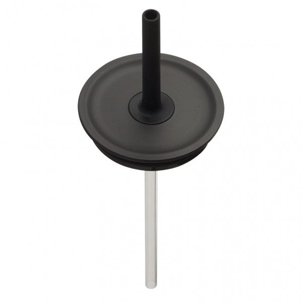 Medium Press-In Straw Lid - Black