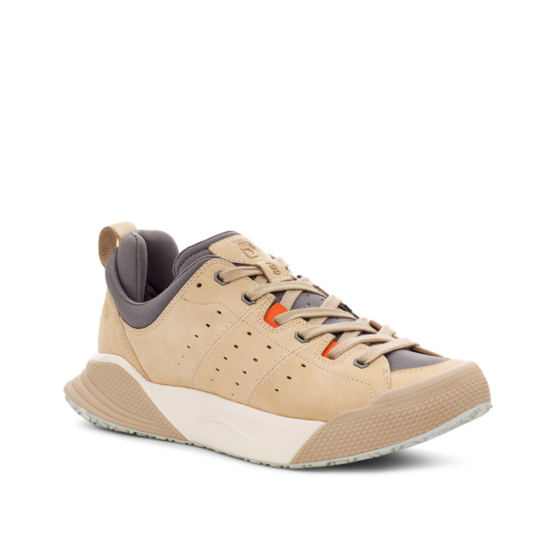 Men's X-Scape NBK Low Sneaker - Beige/Grey Brown - Regular (D)