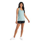 Women's Bamboo Motion Racerback Tank - Ocean Mist