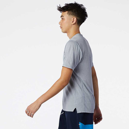 Men's Impact Run Short Sleeve - Athletic Grey