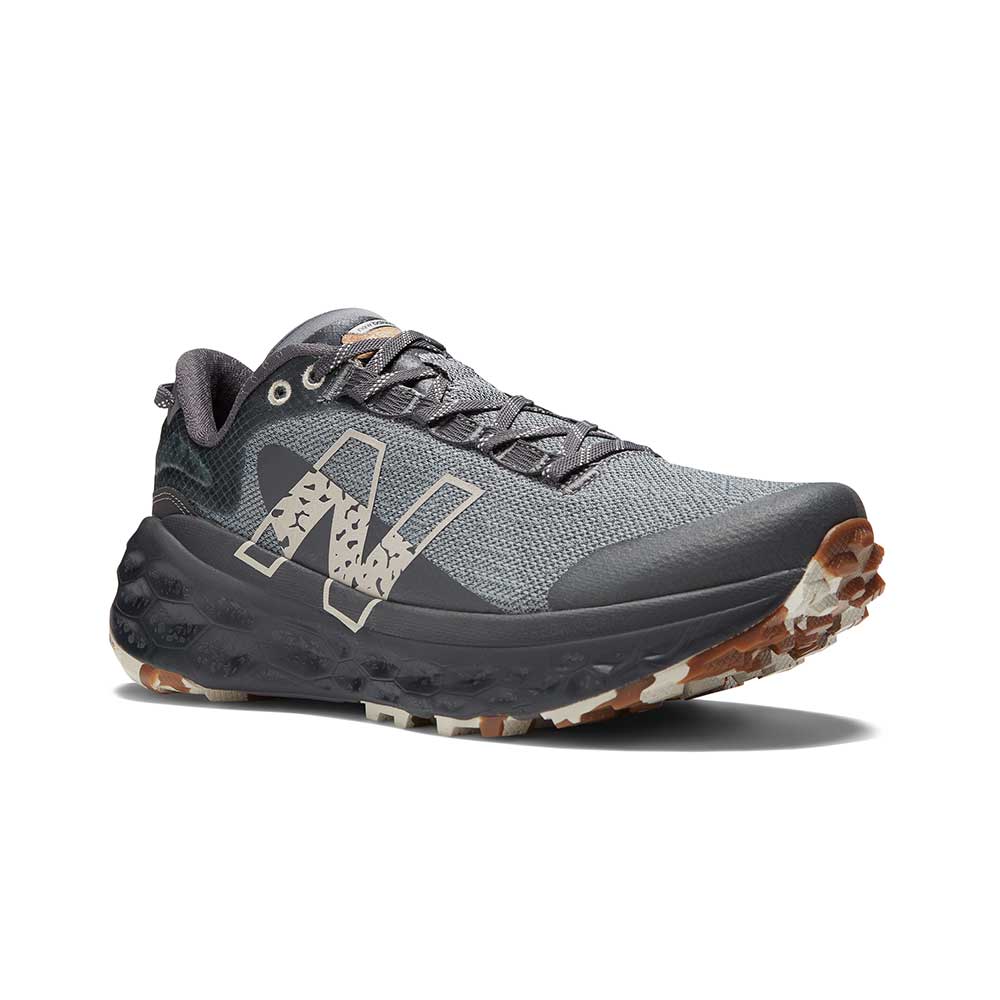 Men's Fresh Foam X More Trails v2 Running Shoe - Grey/Black- Regular (D)