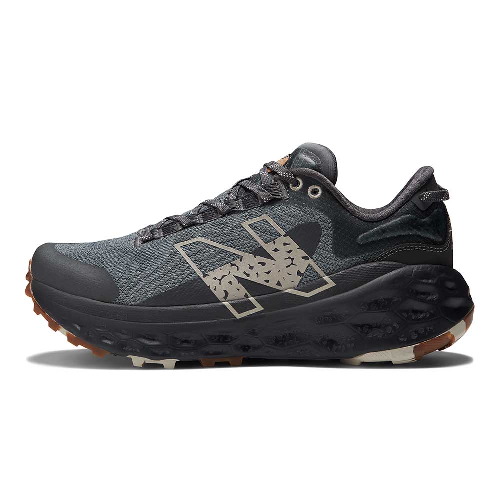 Men's Fresh Foam X More Trails v2 Running Shoe - Grey/Black- Regular (D)
