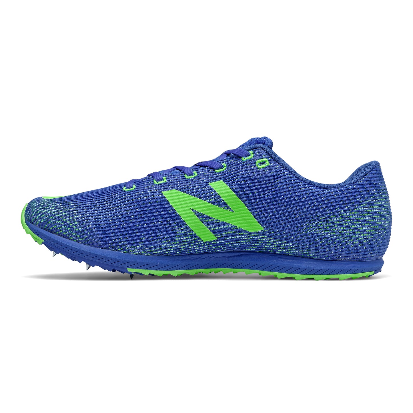 Men's XC Seven v3 XC Spike - Cobalt Blue with Lime Green - Regular (D)