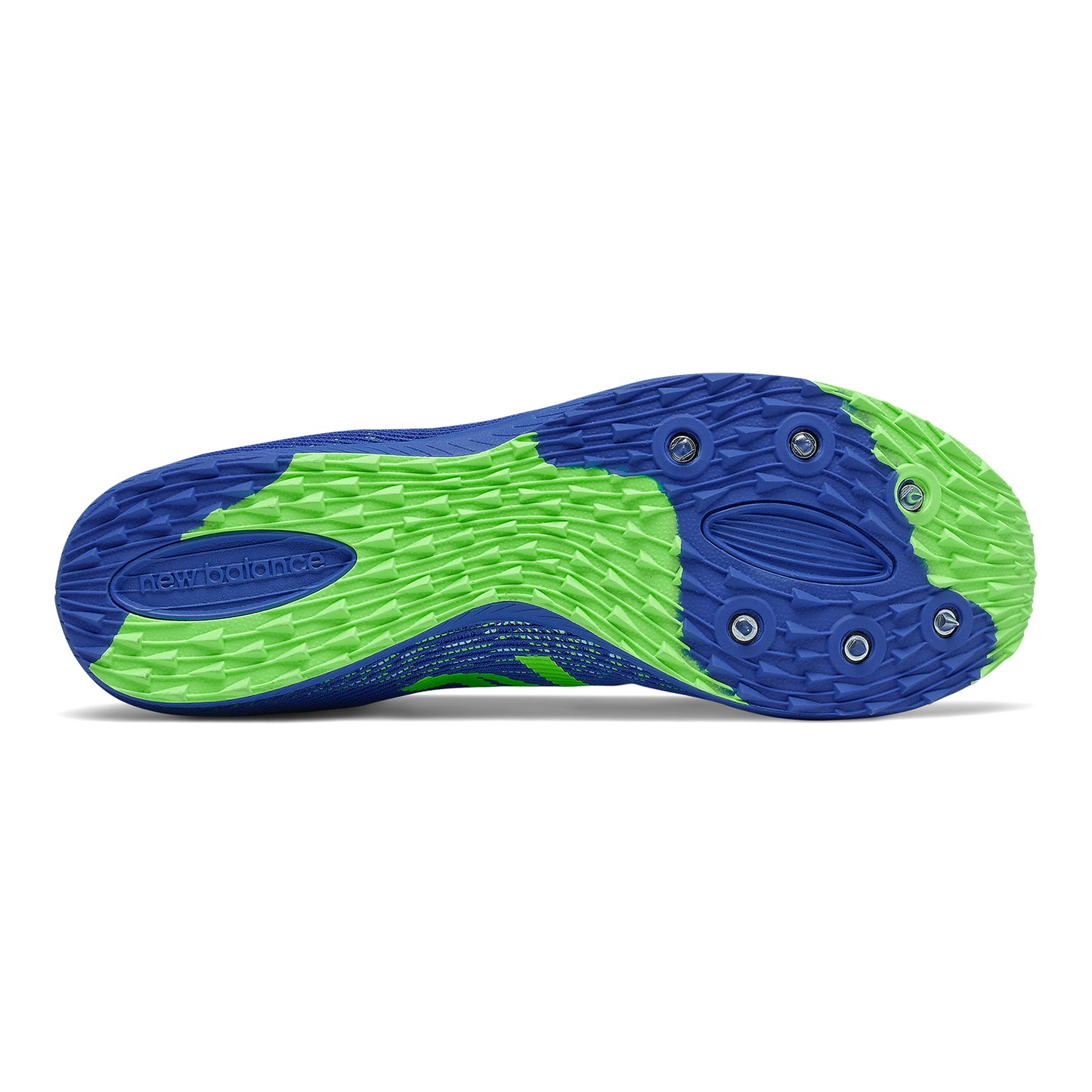 Men's XC Seven v3 XC Spike - Cobalt Blue with Lime Green - Regular (D)