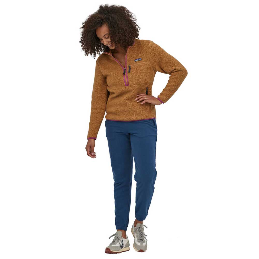 Women's Retro Pile Marsupial - Nest Brown w/Amaranth Pink – Gazelle Sports