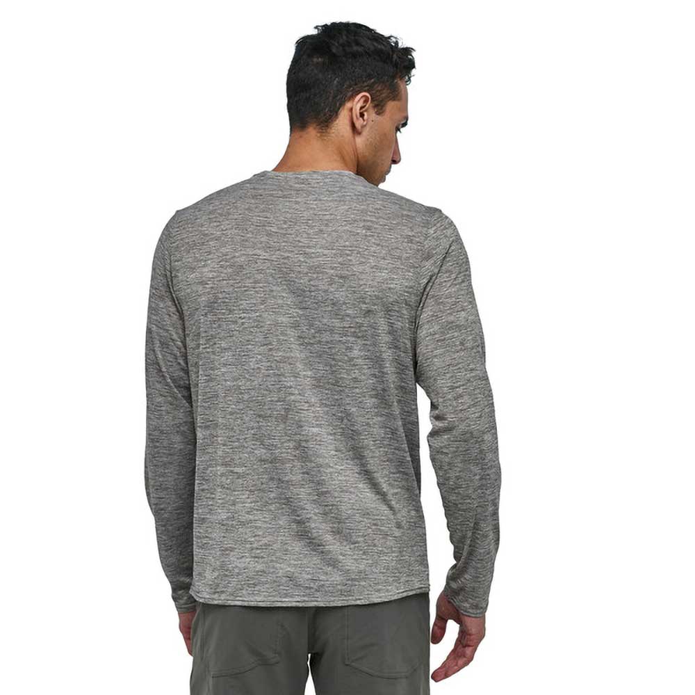 Men's Long-Sleeved Capilene Cool Daily Shirt - Feather Grey