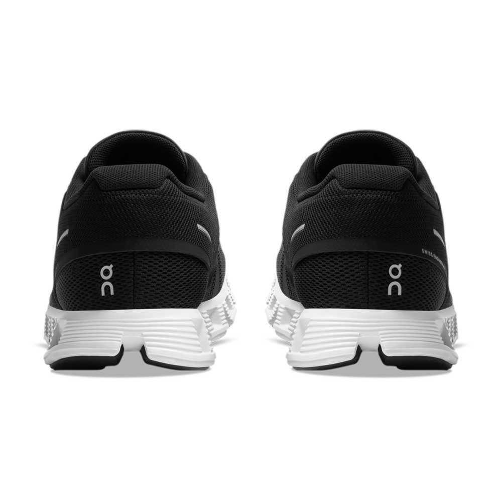Women's Cloud 5 Running Shoe- Black/White - Regular (B)