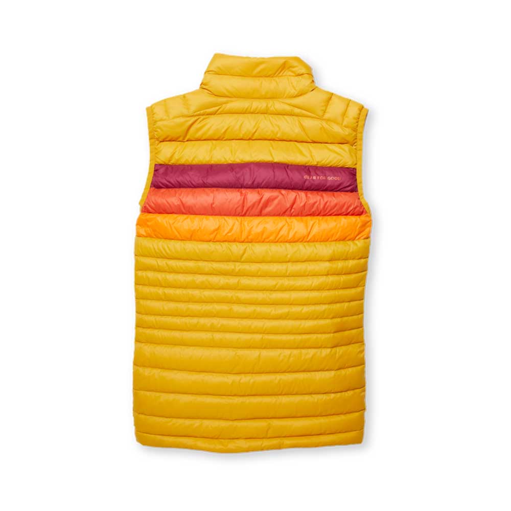 Women's Fuego Down Vest - Amber Stripes