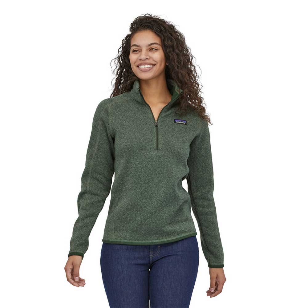 Women's Better Sweater 1/4 Zip - Hemlock Green