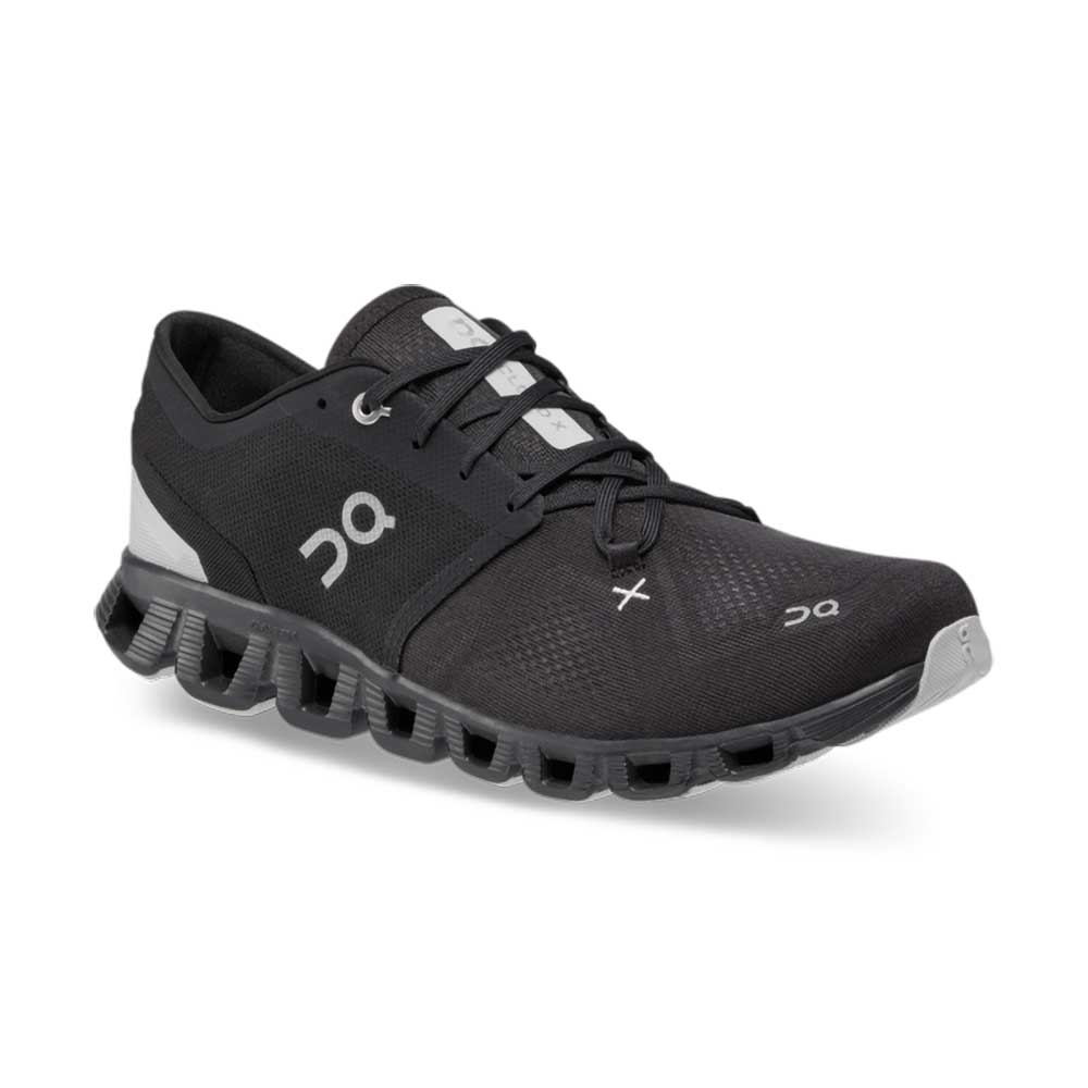 Men's Cloud X 3 Running Shoe - Black- Regular (D) – Gazelle Sports