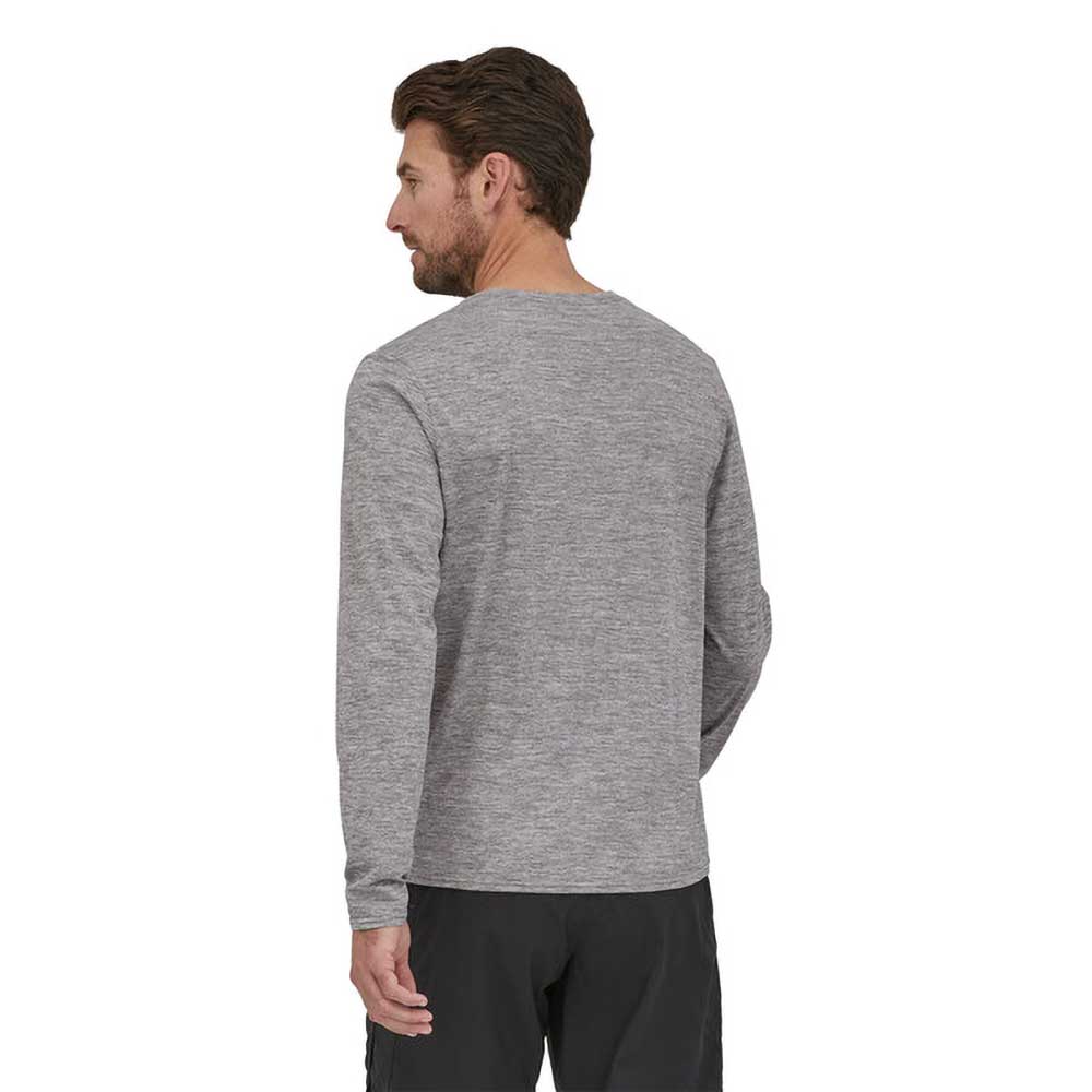 Men's Long-Sleeved Capilene Cool Daily Shirt - Feather Grey