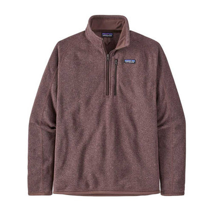 Men's Better Sweater 1/4 Zip - Dusky Brown