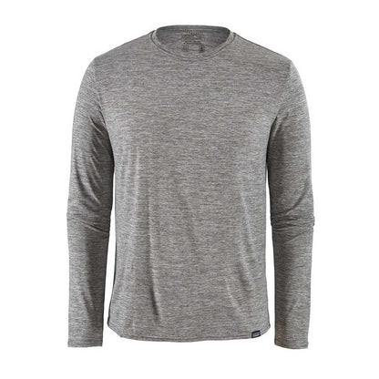 Men's Long-Sleeved Capilene Cool Daily Shirt - Feather Grey