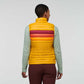 Women's Fuego Down Vest - Amber Stripes