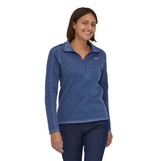 Women's Better Sweater 1/4 Zip - Current Blue