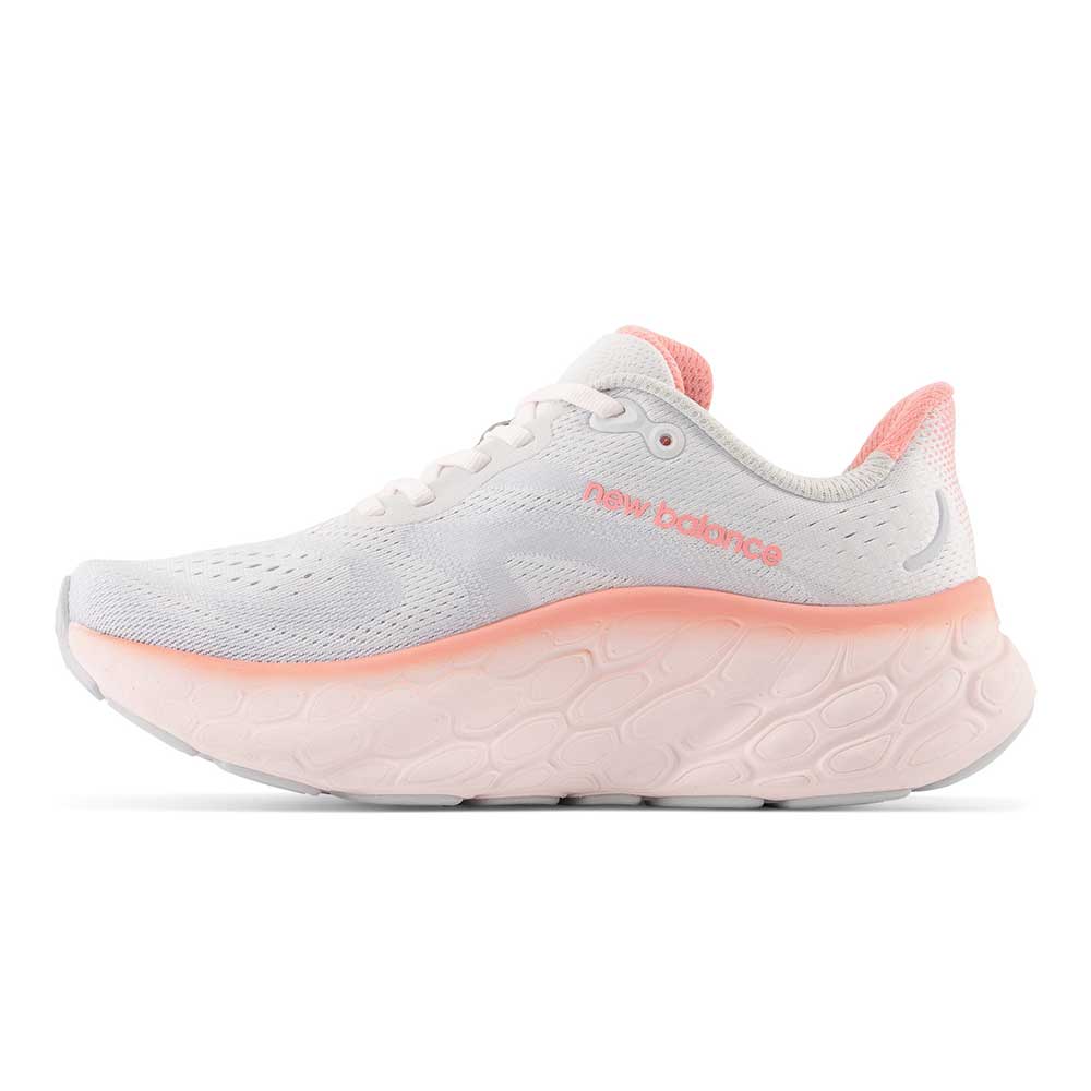 Women's Fresh Foam X More v4 Running Shoe - Quartz Grey/Washed Pink