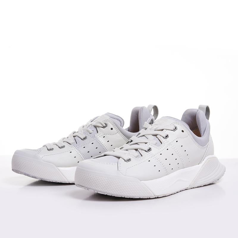 Women's X-SCAPE NBK Low Sneaker - Blanc/Light Grey - Regular (B)